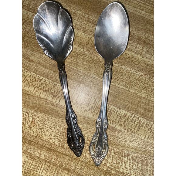 25 Pieces Oneida Community Silverplate 1965 Silver Artistry Pattern Fork Spoon - Picture 2 of 11